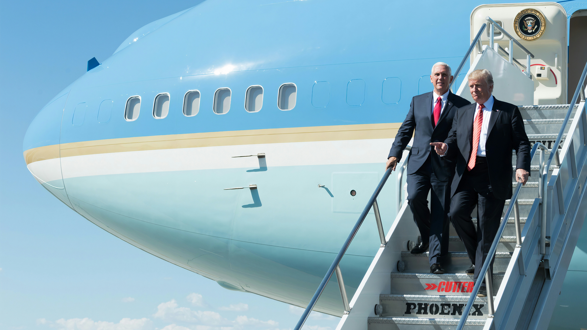 President Arrives by Air Force One for International Talks Post image